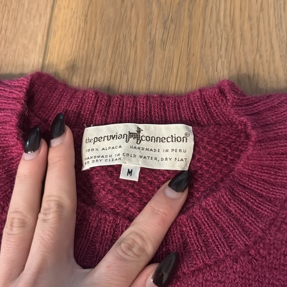 The Peruvian Connection Vintage Wool Sweater - Picture 13 of 13